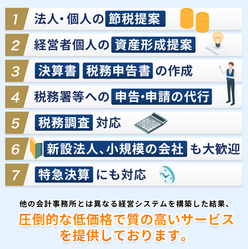 7つの特徴